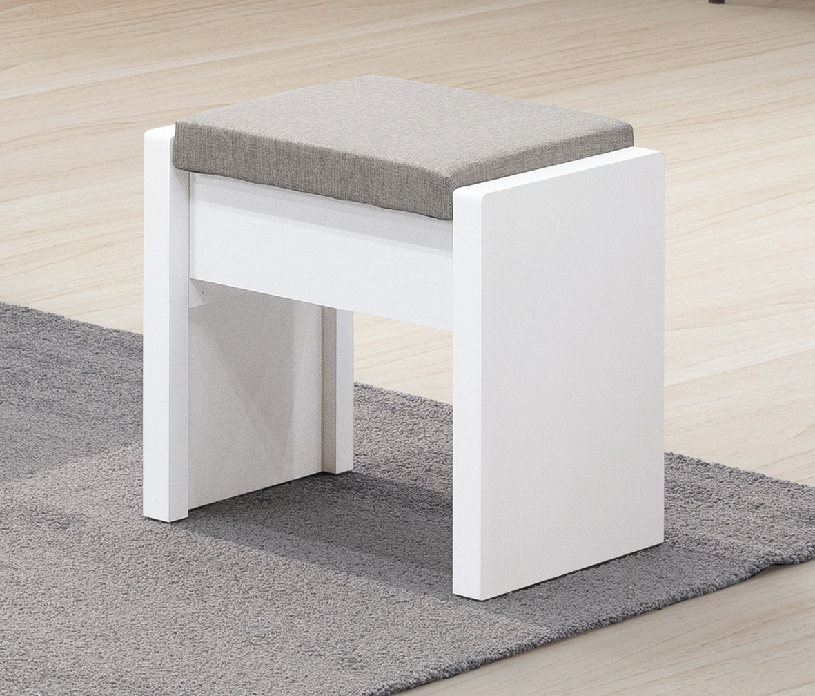 溫斯頓2.3尺圓鏡鏡台 (含椅 )