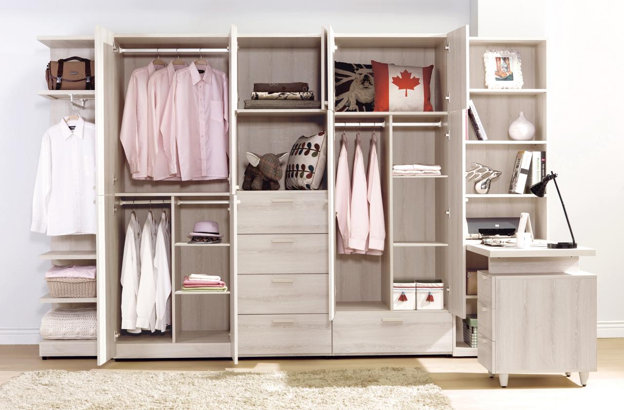 珊蒂10.5尺系統式衣櫥