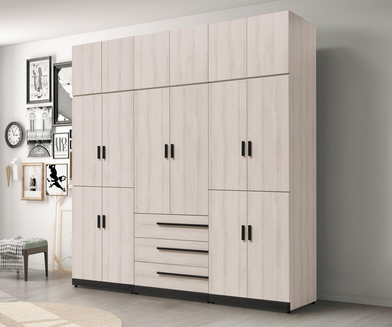 瑪爾斯 8 ×8.5 尺組合高衣櫥