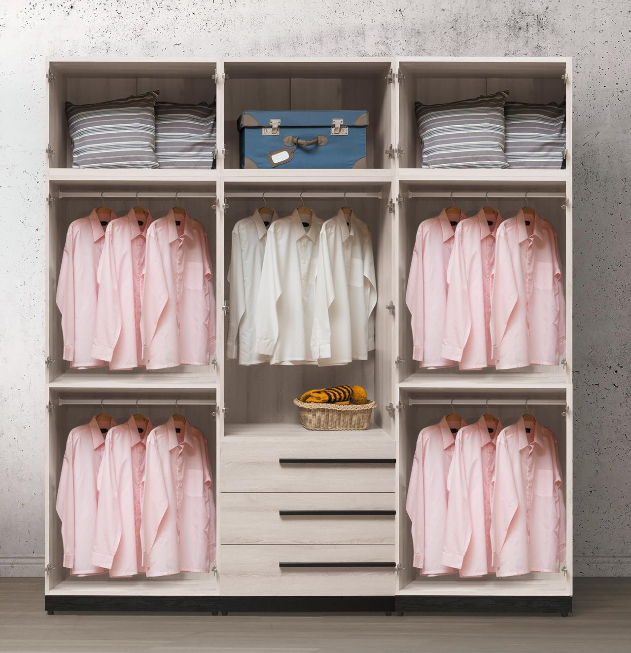 瑪爾斯 8 ×8.5 尺組合高衣櫥