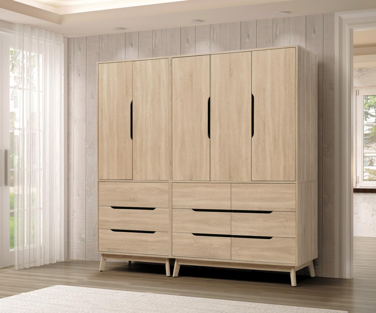 奧斯陸 7尺組合衣櫥