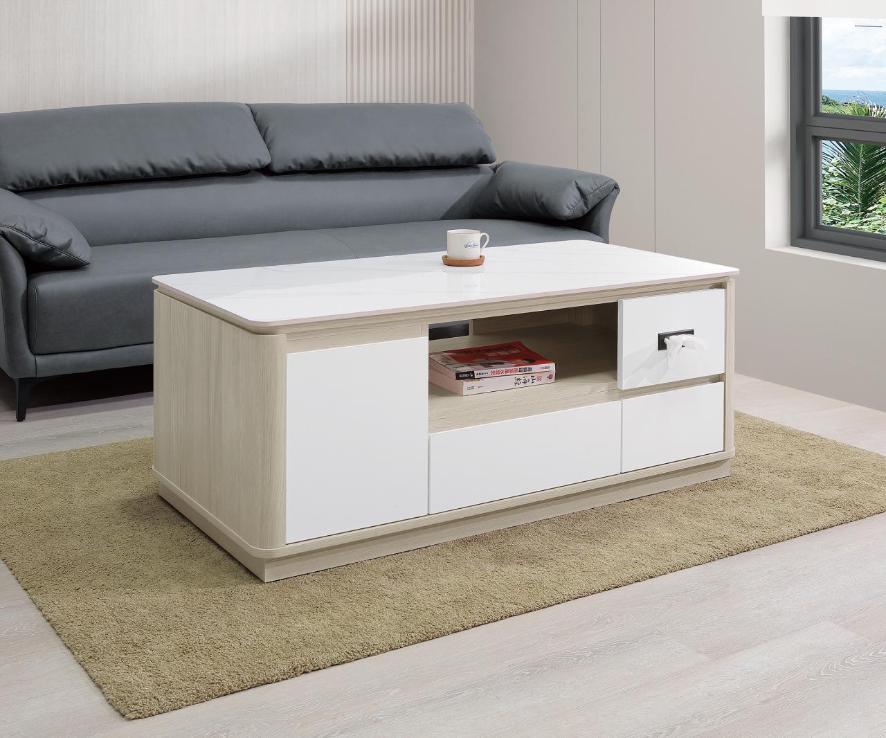 黛娜 4 尺岩板茶几