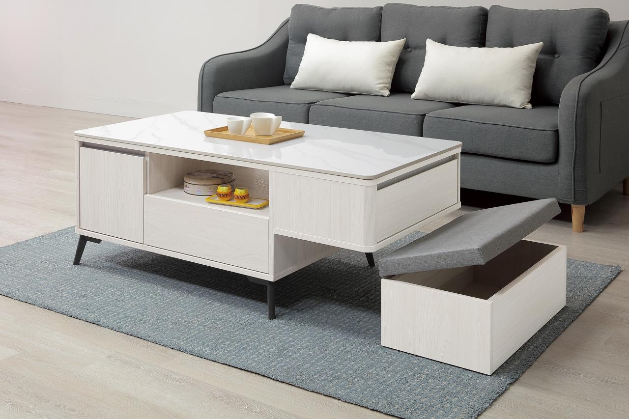 畢克岩板大茶几