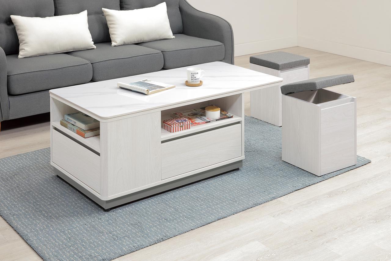 奎格岩板大茶几