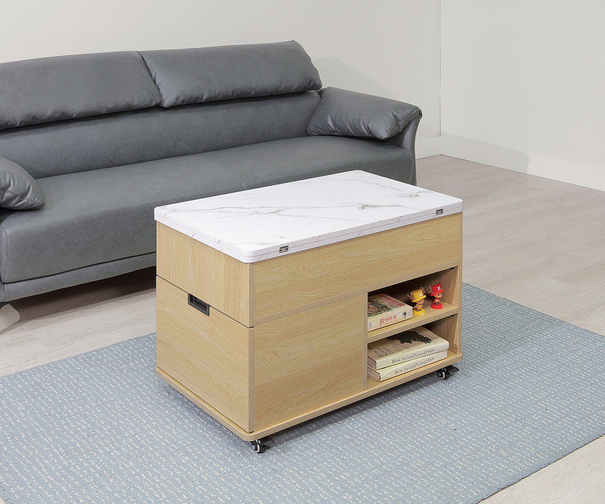 萊特2.7 尺雙升降移動茶几