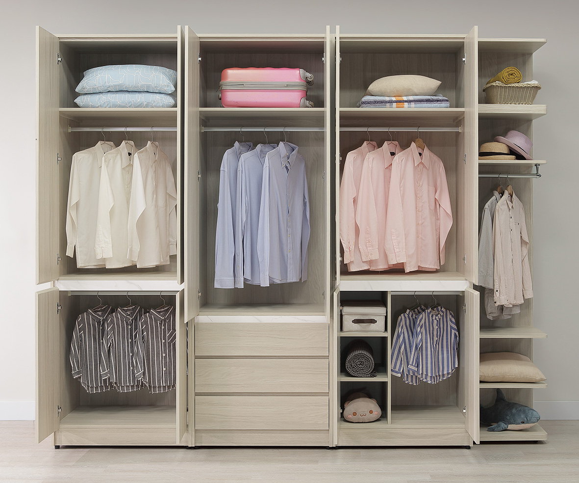 華格納9.5 × 8尺系統式組合衣櫥