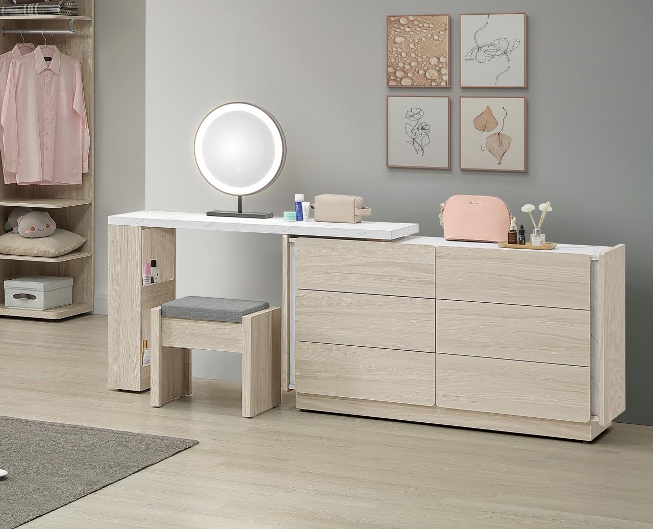 萊米克4.5尺功能伸縮鏡台