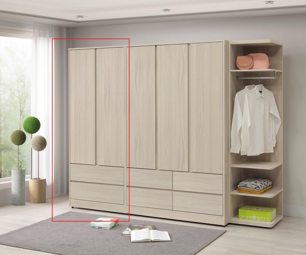 克利奧3 x 7尺組合衣櫥