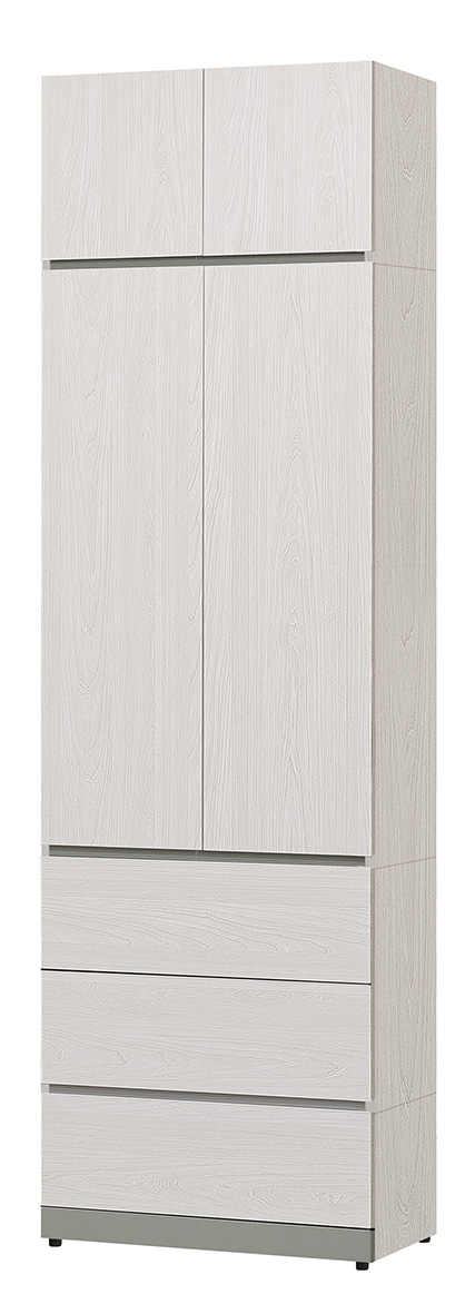 凱倫2.5尺三大抽高衣櫥