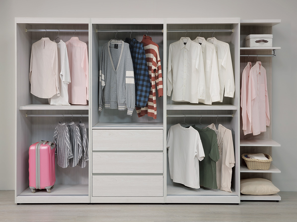 科琳9.5尺組合推門衣櫥