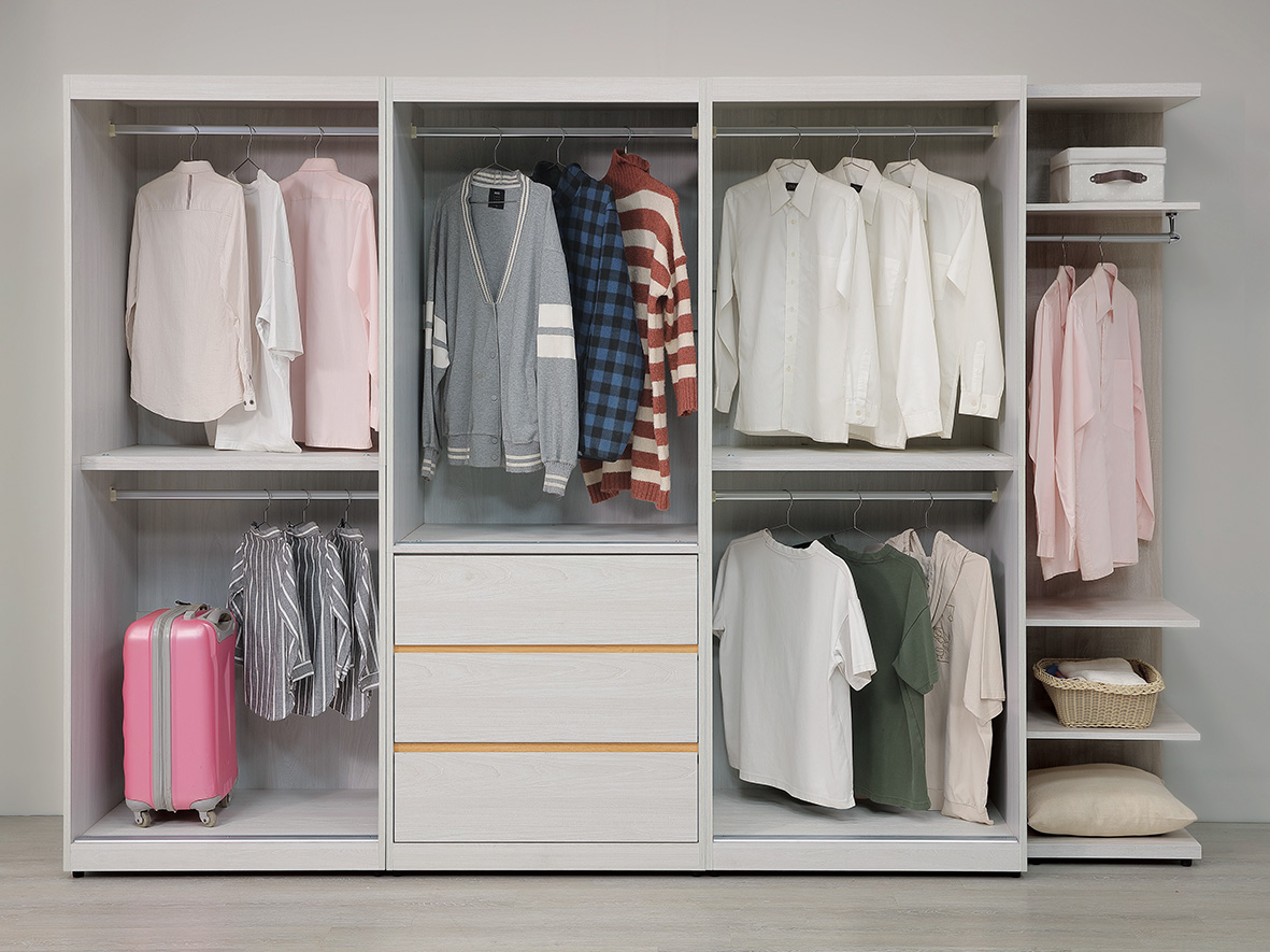 泰勒9.5尺組合推門衣櫥