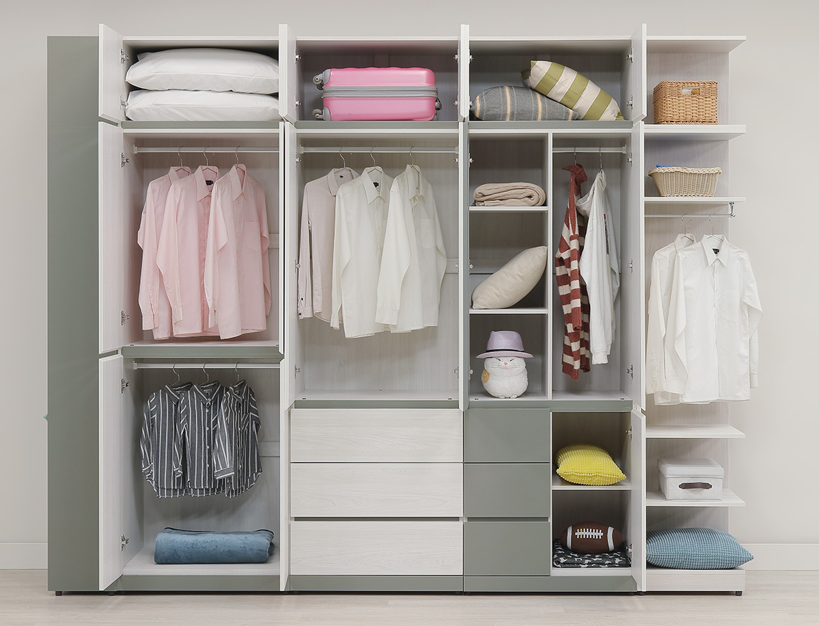 凱倫10尺組合高衣櫥