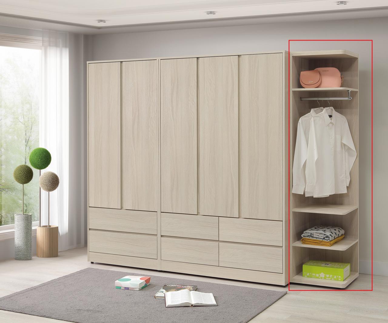 克利奧3 x 7尺組合衣櫥