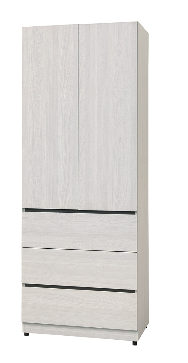 艾倫2.5尺三抽衣櫥