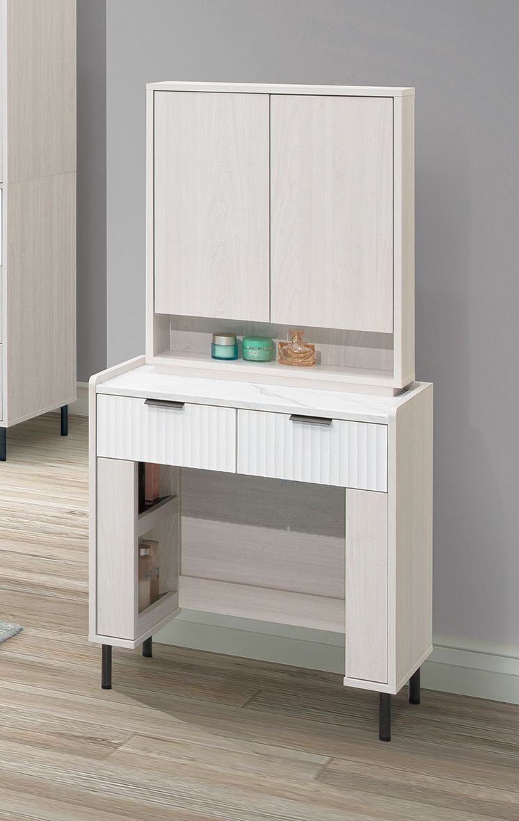 赫本2.3尺鏡台 (含椅 )