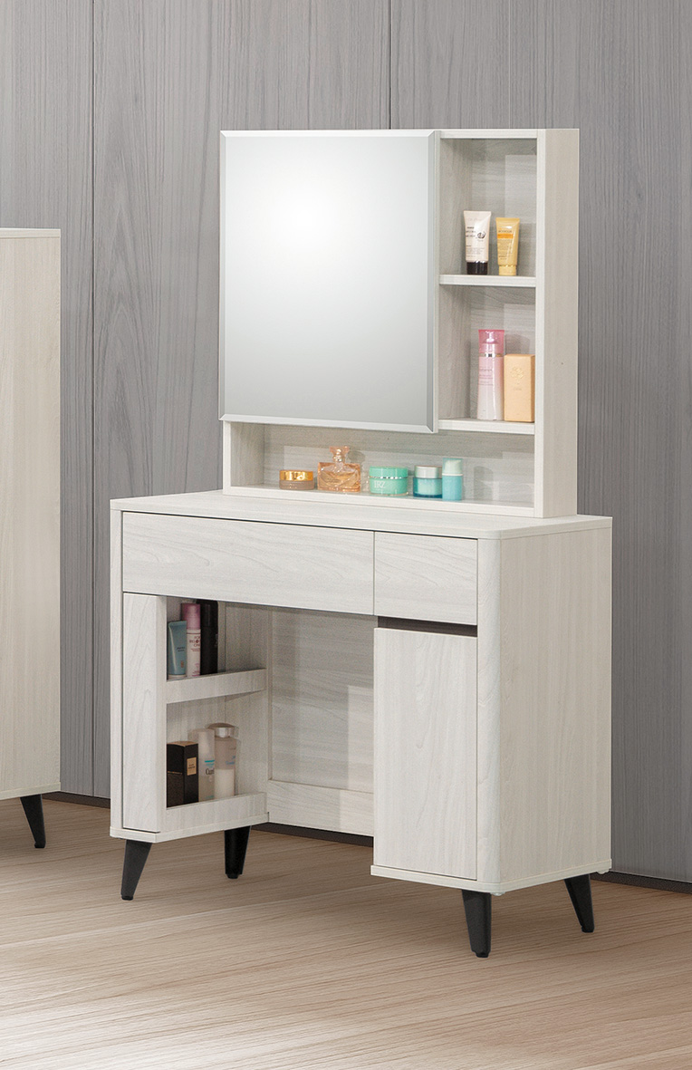 卡森2.7尺鏡台 (含椅)