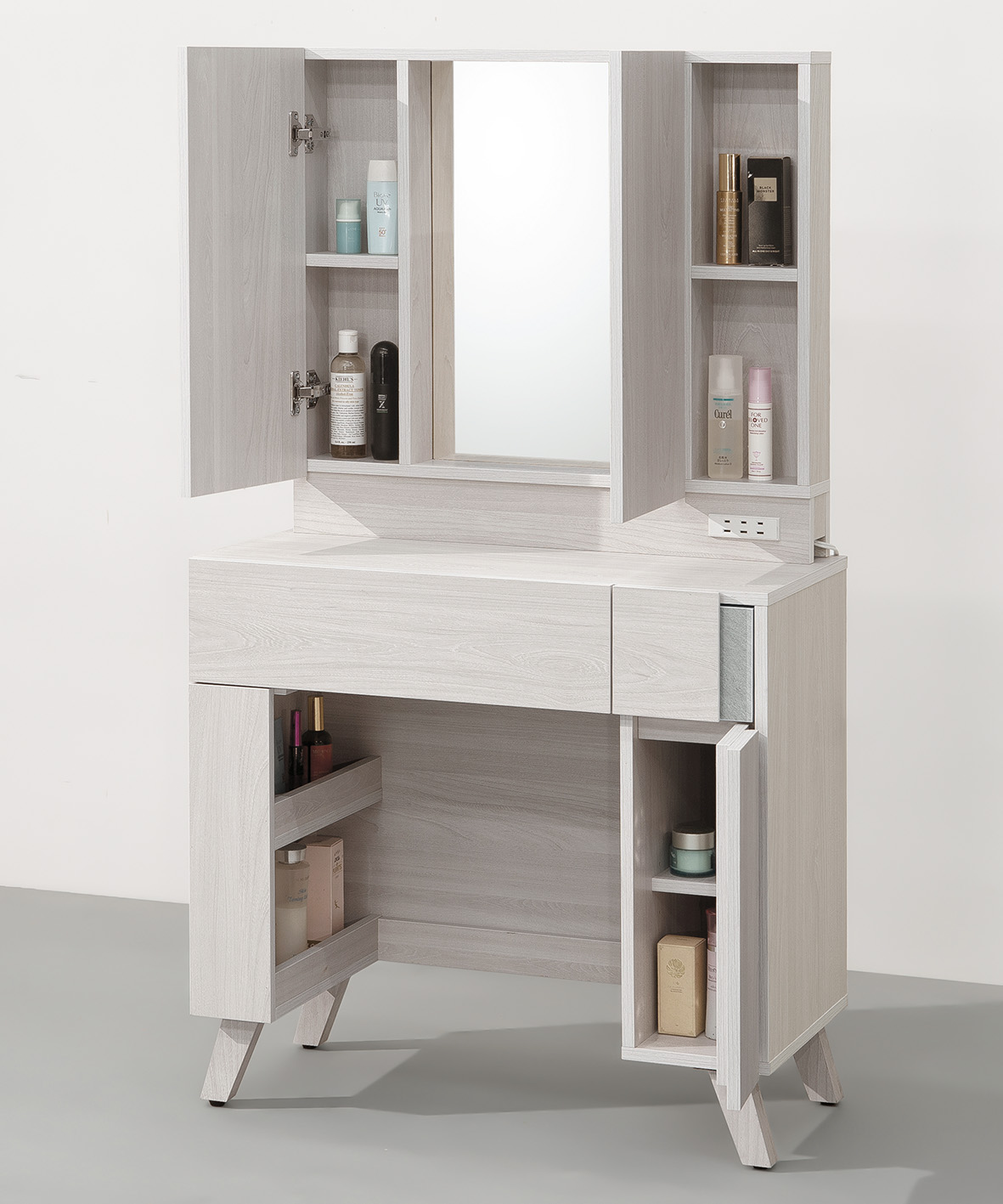 沃克2.7尺鏡台 (含椅 )