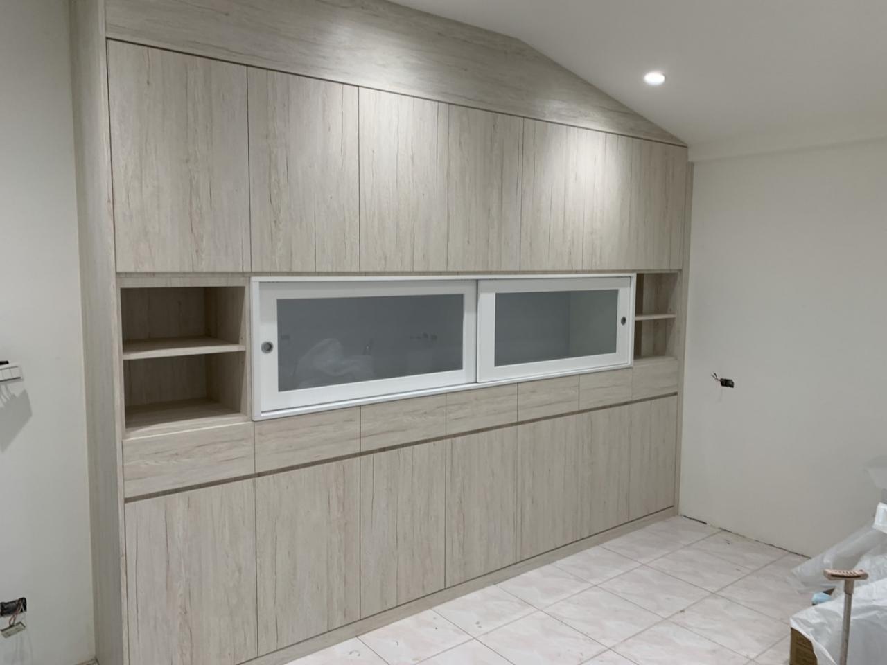 訂製木作大收納櫃