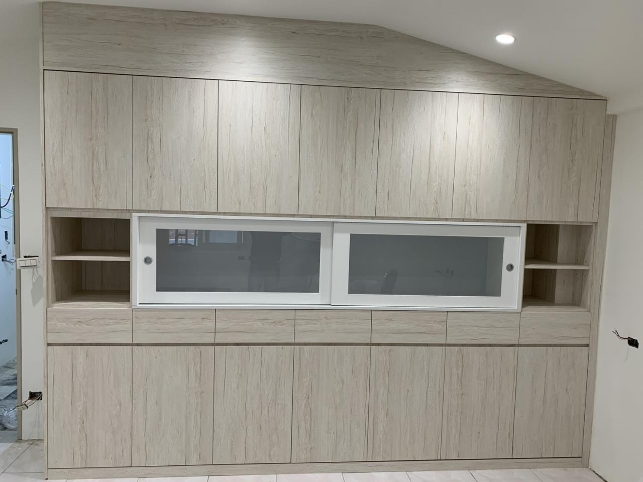 訂製木作大收納櫃