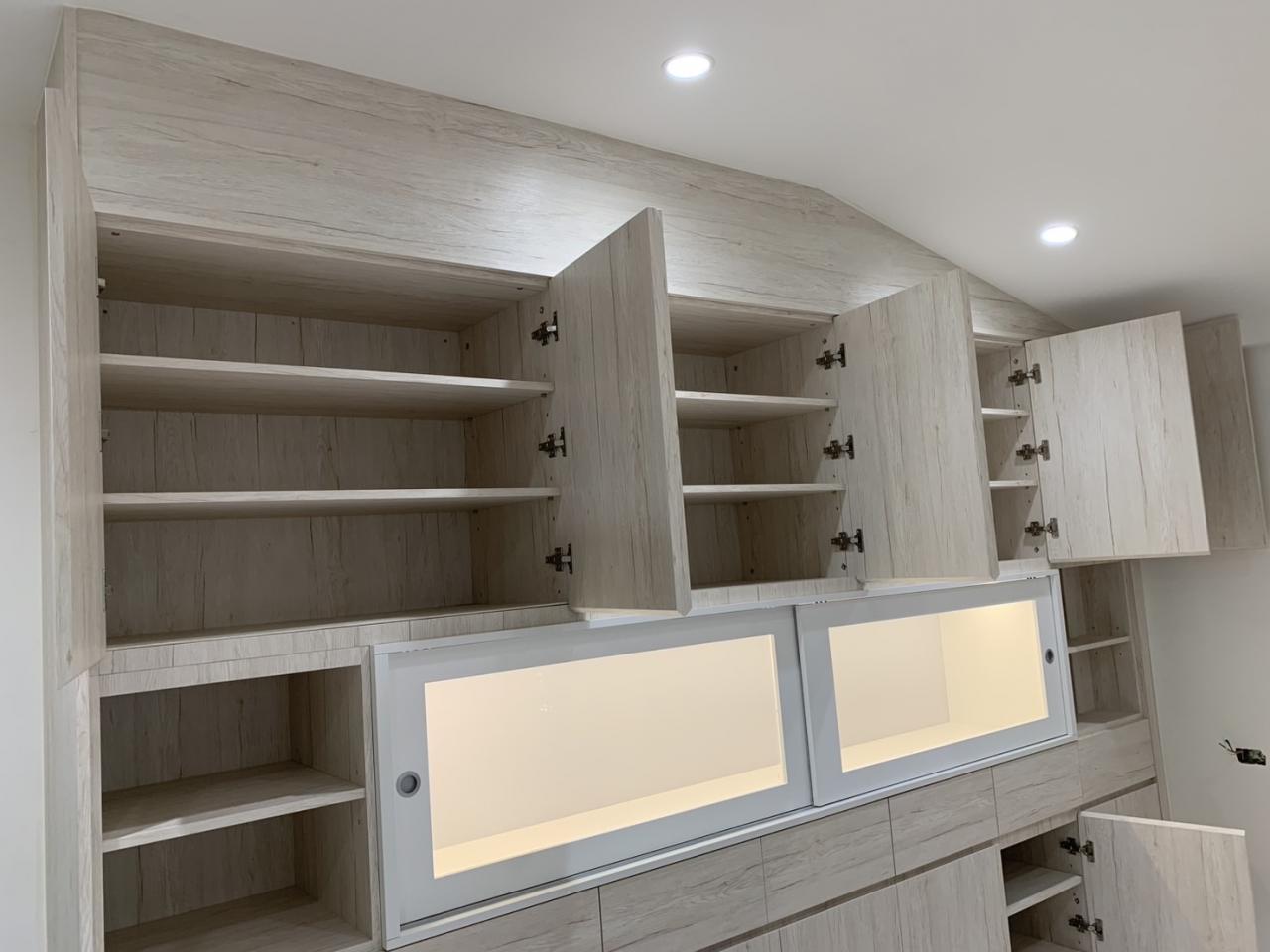 訂製木作大收納櫃