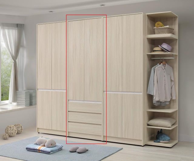 華格納2.7 × 8 尺雙吊高衣櫥