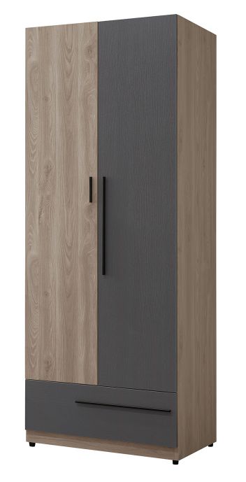 華沙2.5尺一抽衣櫥