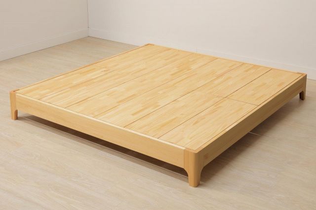 挪威本色 5尺實木床底