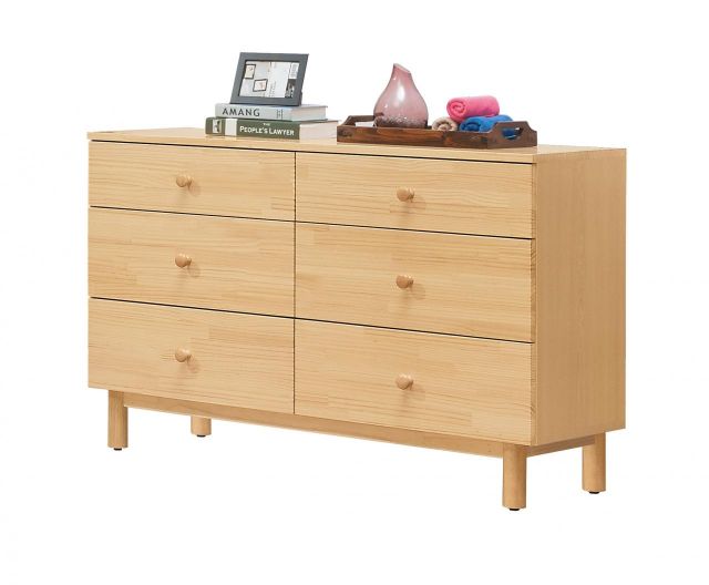 哥本哈根實木六斗櫃