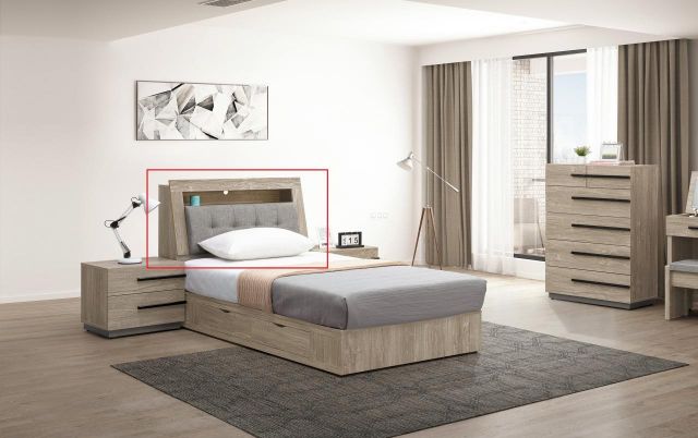 奧蘭多 3.5 尺床頭