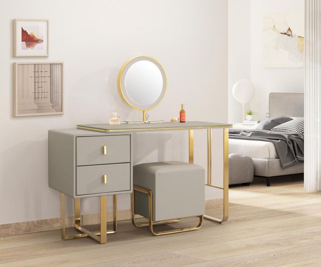 莫琳3.3尺伸縮鏡台  (含椅)