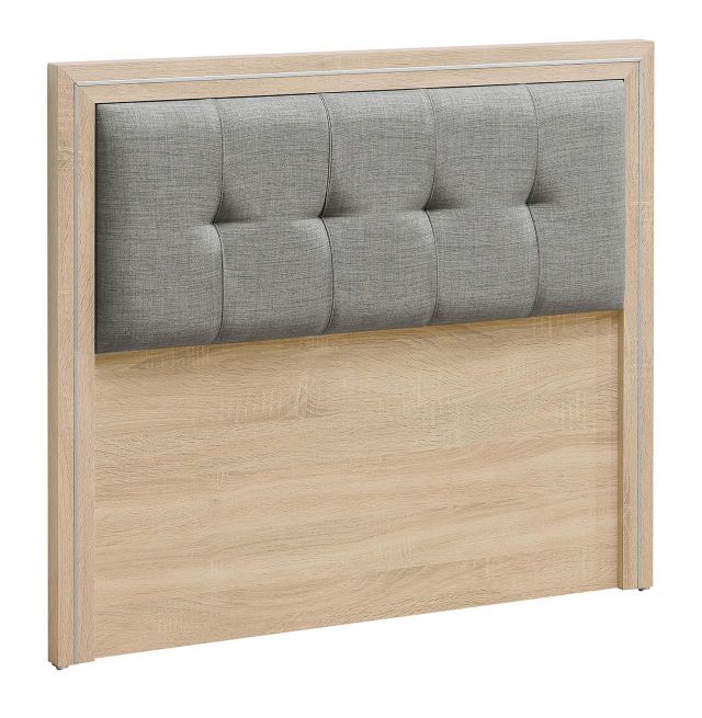 艾美鋸切橡木3.5尺床頭片