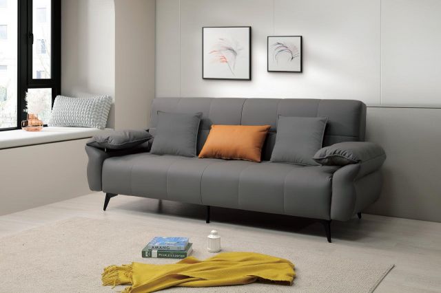 亞柏特皮沙發床