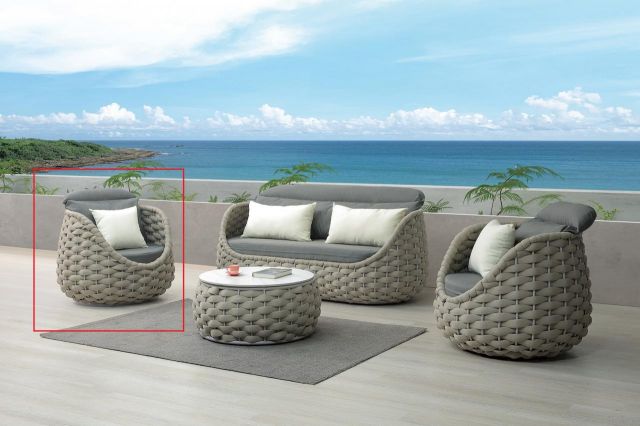 凱莉亞戶外單人沙發椅