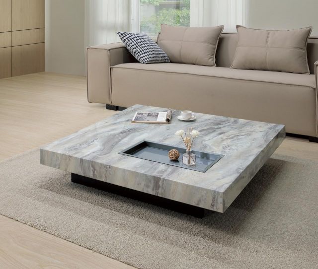 米諾石面大茶几