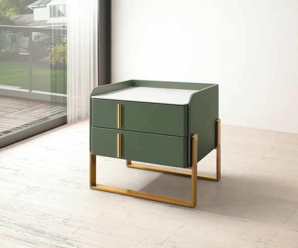 奧斯丁岩板床頭櫃