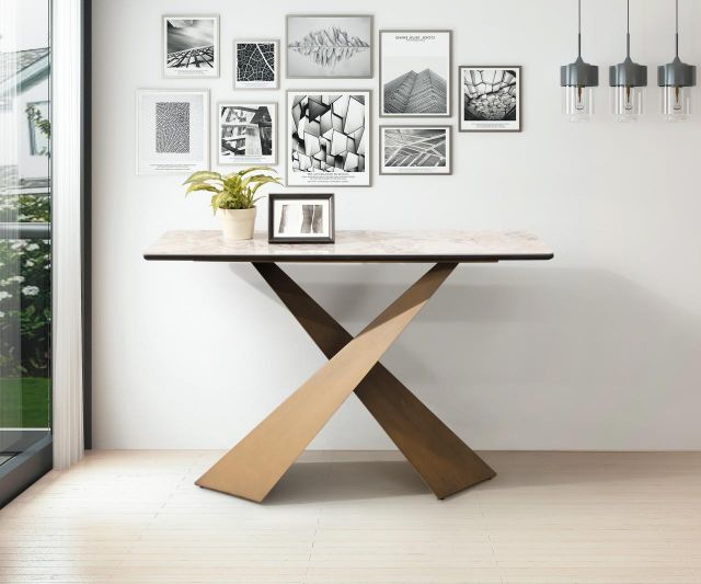 安 摩 斯 4尺岩板玄關桌