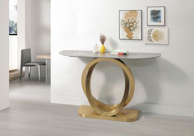 仙蒂拉 4尺岩板玄關桌