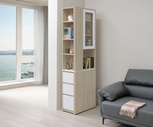 黛娜2尺雙門角落隔間櫃