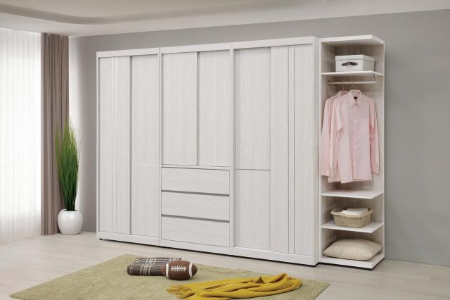 科琳9.5尺組合推門衣櫥