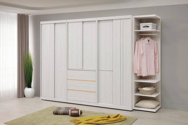 泰勒9.5尺組合推門衣櫥