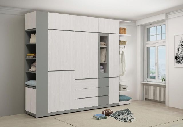 凱倫10尺組合高衣櫥