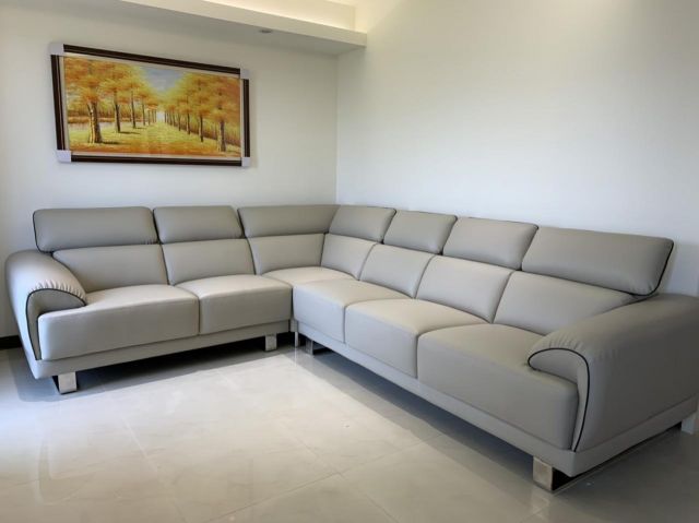 客製化海灣半牛皮沙發