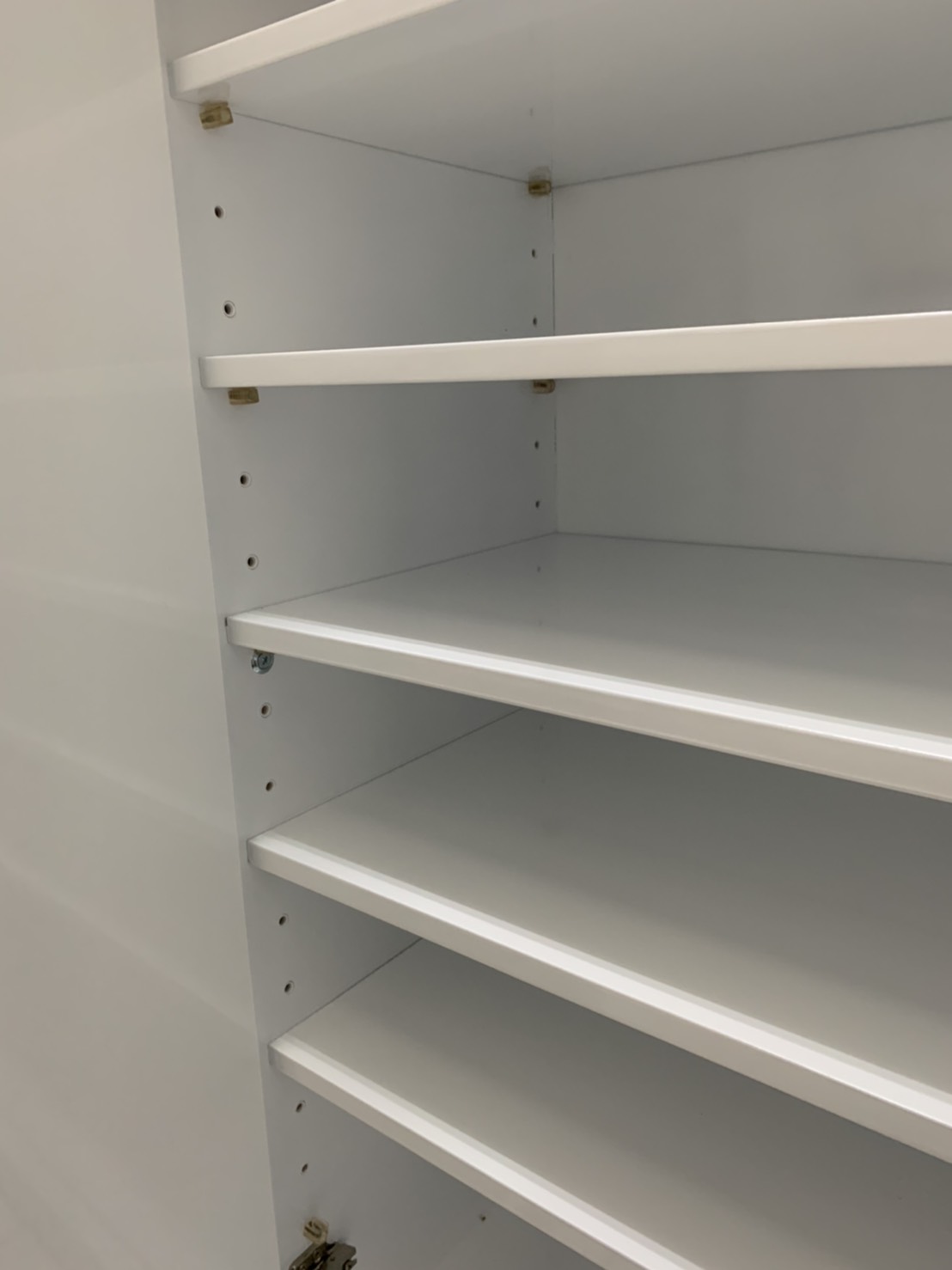 訂製亮烤白鞋櫃